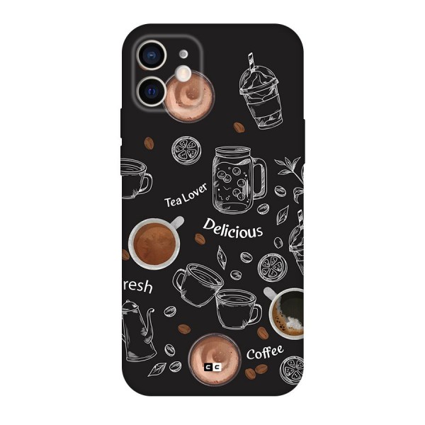 Tea And Coffee Mixture Back Case for iPhone 12 Pro